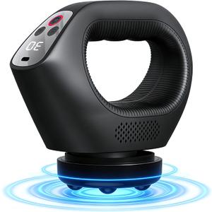 3D Rotating Massage Gun, Cordless Deep Tissue Body Massager with 30 Speeds & 6 Modes for Muscle Recovery & Body Sculpting, Handheld Electric Massager for Back Neck Shoulder for Women & Men