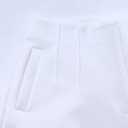 Kubsid Womens Straight Leg Pants 2026 High Waisted Stretchy Business Casual Work Pants Dress Office Trousers with Pockets (White, M)