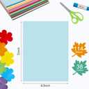 OcePor 100 Sheets Christmas Green Cardstock Paper, Colored Printer Paper 8.5 x 11, Card Stock Thick Construction for Craft,ScrapbookOffice Printing, Invitations, Certificates92 lb/250gsm