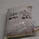 Bedorm Beige Duvet Cover Set Queen Ruffle Bedding Set Pleat Ruffled Shabby Chic Comforter Cover Extra Soft & Easy Care White Boho Duvet Cover with Zipper Closure (Cream)