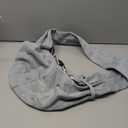 Tomkas Small Dog Sling Carrier - Classic Pocket & Classic Strap - for 3-10 lbs Pets (Grey)