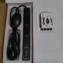 HiTauing Aquarium Heater, 50W/100W/200W/300W/500W Submersible Fish Tank Heater with Over-Temperature Protection and Automatic Power-Off When Leaving Water for Saltwater and Freshwater