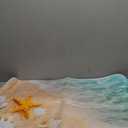 Britimes Bath Mat for Bathroom, Beach Starfish Sea Shell Washable Cover Floor Rug Carpets Floor Mat Bathroom Decorations 20x32 Inches for Kitchen Bedroom Indoor (1'8" x 2'8" (Rectangular))