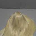 Blonde Bob Wig With Bangs - Heat Resistant 14Inch Synthetic Hair, Short Straight Shoulder Length Natural-Looking Cosplay Wig for Daily Use, Parties & Women Girls