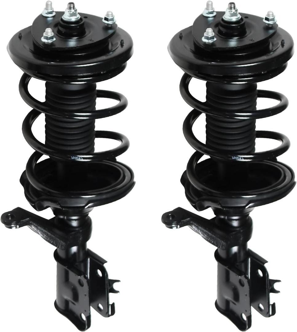 Front Complete Struts Spring Assemblies Shock Absorbers Fit for Honda Civic 2001-2005, for Acura EL 2001-2003 Replacement 171433 171434