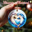 6 x Christmas Ornaments, Dolphin Ornament, Christmas Tree Ornaments, Xmas Decorations, Holiday Decorations, Gifts for Dolphin Lovers, Holiday Party Gifts, and Xmas Gift Ideas