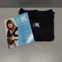 Original Baby K'tan Baby Carrier: #1 Easy Pre-Wrapped, Soft, Slip-On, No Rings, No Buckles | 5 in 1 Baby Sling for Hands-Free Comfort | Black | Large