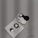 Tracker Tags2 Pack Compatible with Apple Find My (iOS Only) Bluetooth Tracker, Smart Keys Finder and Item Locator with Waterproof Case for Wallet Luggage Backpack (Android Need Download App)