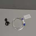 Colaseeme LED Dog Collar, Light Up Dog Collar 1 Count USB Rechargeable TPU Glow Safety Dog Necklace Light, Dog Lights for Small Medium Large Dogs, Please Do Not Use Fast Charging (Blue)