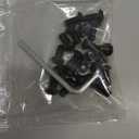 1/4-20 x 1/2" Button Head Socket Cap Bolts Screws, 20Pcs 304 Stainless Steel 18-8, Allen Hex Drive, Black Oxide by SG TZH(with Hex Spanner)