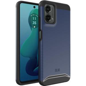 TUDIA Merge Motorola Moto G 5G 2024 Case - Dual Layer [Military Grade] Phone Case, Shockproof, Slim, Non-Slip, Heavy Duty Protective Phone Case - Protector Phone Cover - Indigo Blue