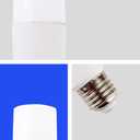 6W LED Tubular Light Bulbs - 60 watt Equivalent 600 Lumen, E26 Base Daylight 6500K Non-Dimmable, Pack of 6