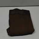 Plus Size Fleece Lined Tights for Women, Fake Translucent Warm Winter Leggings, Control Top Thermal Tights (1X-2X, Black)