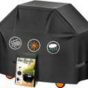 Aoretic Grill Cover, 72 inches 600D Heavy Duty BBQ Gas Grill Cover, Waterproof,Anti-UV Material for Weber Char-Broil Monument, Brinkmann Dyna-glo Nexgrill Megamaster MASTERCOOK (SKZ)