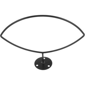 HANABASS Wall Mount Sports Holder Space-Saving Basketball and Football Display Rack for Home Office Garage and School Fits Installation