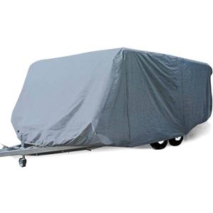 Economic Guard Travel Trailer Camper Cover, Breathable RV Trailer Cover Fits 21 feet to 22 feet, 22'x6'