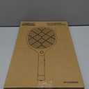 YISSVIC Electric Fly Swatter Bug Zapper Racket 4000V Rechargeable Mosquito Killer with LED Light for Indoor Home Office Backyard Patio Camping (Black Blue)