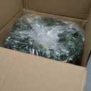 Ceenna 8 Pcs Lighted Christmas Wreath 14 Inch Pre Lit Artificial Christmas Wreath with Battery Operated LED Light and Timer for Xmas Front Door Outdoor Window Holiday Party Decor(Classic Bow)