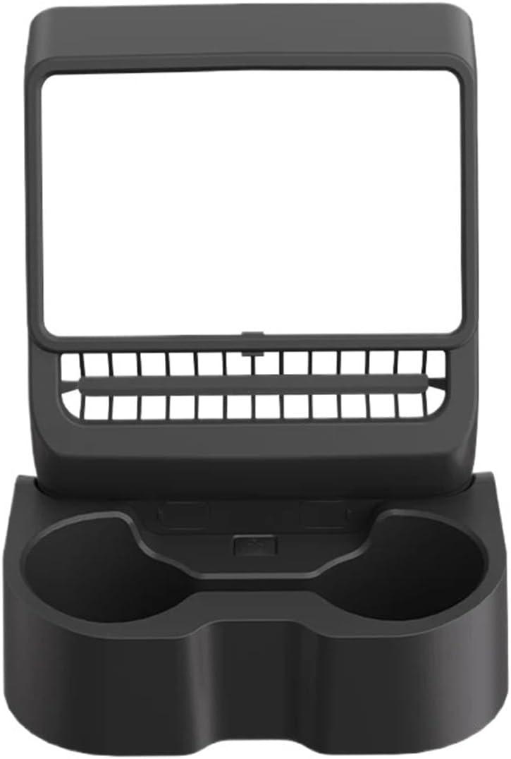 Compatible with Tesla Model 3/Y Highland Juniper Rear Center Console Air Outlet Cover Organizer Storage Box Cup Holder