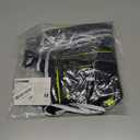 PACIFIC PPE 10 Pockets Class 1 Safety Vest for Men, 3M High Visibility Reflective Strips, Meets ANSI/ISEA Standard, Black, Medium