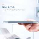 for iPad Air 7/6/5/4 Magnetic Case, Slim Smart Folio for Air 5th/4th Generation 10.9 Inch 2022/2020 Model, Trifold Stand Case for iPad Air 11 inch M3/M2 2025/2024, Auto Sleep/Wake(Misty Blue)