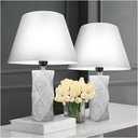 Levigo Ceramic Table Lamp Bed Personality Table Lamp (Levigo Ceramic Table Lamp Bed (White)