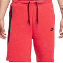 Nike Sportswear Tech Fleece Men's Shorts FB8171-672 (LT UNIV RED HTR/Black), Size S