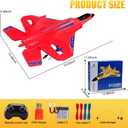 Fremego F-22 Raptor 6-Axis Gyro RC Jet 2 Batteries LED Lights EPP Foam | 6-Axis Gyro Self-Stabilization Dual Flight Modes Crash-Resistant EPP foam 2 Batteries RTF Toy Ideal Gift
