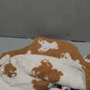 SmoothNovelty Brown Bear Blanket Fuzzythrow Blanket Cute Cozy Lightweight Throw for Bed Sofa Couch Chair Soft Home Decorations for Nursery Crib, Girls, 30 x 40 Inch