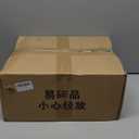 DSGAMER Leather Ottoman Footrest,Rustic Foot Stools Seat,Wood Footstool,Rectangle Footrest Small Ottoman for Bedroom,Living Room,Office,Entrance Hall (Blue)