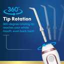 Waterpik Cordless Advanced 2.0 Water Flosser For Teeth, Gums, Braces, Dental Care With Travel Bag and 4 Tips, ADA Accepted, Rechargeable, Portable, and Waterproof, Rose Gold WP-589 