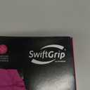 SwiftGrip Powder-Free Nitrile Gloves, 3-mil, Disposable Nitrile Gloves, Latex-Free, Powder-Free - Pink/Fuchsia S