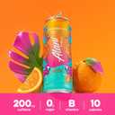 Alani Nu ORANGE KISS, Sugar Free, Low Calorie Energy Drinks, 200mg Caffeine, Biotin, B Vitamins, Zero Sugar, 10 Calories, 12 Fl Oz Cans, 12 Pack (EXP 01/01/28)