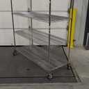 LohiQuip Wire Shelving Cart, 5-Shelf, Size H 67.5" x W 24" x L 60"