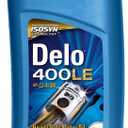 Chevron Delo 400 XLE SAE Synblend Synthetic Blend Diesel Oil 15W40, 12 Quarts, Case of 2 6Qt Boxes