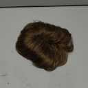 REECHO Hair Topper, Short Wiglet Hair Topper for Women with Thinning Large Coverage Synthetic Top Crown Hairpiece for Women - Light Ginger Brown