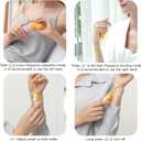 Handheld Relaxation Device, Compact Device, Massage Improves Mood and Focuses Attention, Supports Calmness, Small and Easy to Carry