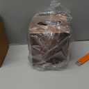 Monarch Abode Tissue Box Cover Square – Hand Hammered Antique Copper Metal Tissue Holder Box for Bathroom Accessory, Aesthetic Decorative Facial Napkin Cube for Modern Home Decor