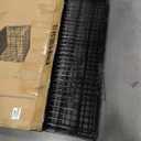 FDW Extra Large Dog Crate Dog Kennel Cage with Double Door,48 inch Folding Metal Wire Dog Cage with Removable Tray & Divider Panel, Pet Crate for Large Dogs, Black