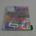 Dowsabel Friendship Bracelet Making Kit, Pony Kandi Beads & 11 Different Beads, 8 Colors Nylon Thread, DIY Jewelry & Craft Gifts for Girls Age 6-13(48 Colors)