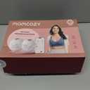 Momcozy M5 Smart APP Controlled Wearable Breast Pump, Hands-Free Wireless Electric Pump, 3 Modes 9 Suction Levels, BPA-Free, Portable Lightweight, 24mm Flange, 2-Pack Cozy Red