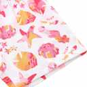 Toddler Girls Summer Outfit Cotton Flutter Sleeve Tank Top and Shorts Cute Clothing Set Size 2T 3 7Y (Pink)