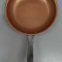 Gotham Steel 9.5 Inch Copper Non Stick Frying Pans, Ceramic Non Toxic Frying Pans Nonstick Skillet Made Without PFOA PFOS, Lightweight, Stay Cool Handle, Oven and Dishwasher Safe