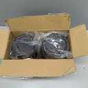 DECORKEY Set of 2 Battery Operated Lamp LED Table Lantern, Brown Metal Cage Cordless Lamps with LED BulbVintage Decorative Outdoor Lantern for Weddings, Parties, Patio, Events for Indoors Shelf Decor