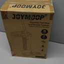 JOYMOOP Mop and Bucket Set with Wringer, Flat Mops for Floor Cleaning, Wall Mop Cleaner with Long Handle, Hardwood Floor Mop with 4 Microfiber Pads