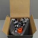 4E's Novelty 38 Pieces Set - 12 Traffic Cones With Hole on Top, 24 Checkered Flags, Racetrack Floor Runner - for For Race Car Birthday Party Supplies, Table Centerpiece Decorations Kids Gift