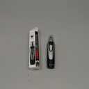 Ear and Nose Hair Trimmer Clipper - 2025 Professional Painless Eyebrow & Facial Hair Trimmer for Men Women, Battery-Operated Trimmer with IPX7 Waterproof, Dual Edge Blades for Easy Cleansing Black