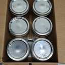Wide Mouth 32 oz Mason Jars with Lids and Bands - 6 Pack - Packed in North Mountain Supply ImpactGuard Box - BPA-Free, Made in the USA for Canning, Freezing, Storing, and More