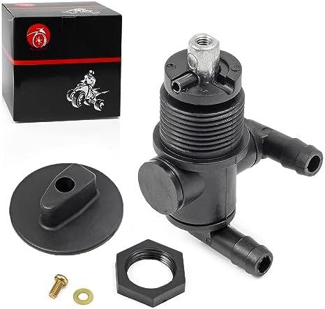 Fuel Tank Valve Petcock (2 Way) Compatible with Polaris Sportsman 400 500 600 700 2004 2005 Diesel 455 1999-2001 7052159 5432559 5432733