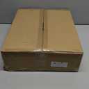 Nintiue Upgraded Modern Arc Dimmable Tall Standing Floor Lamp with Linen Shade, 1200 Lumens LED Bulb Included, for Living & Reading Room, Bedroom, Office & Nursery, Matte Black